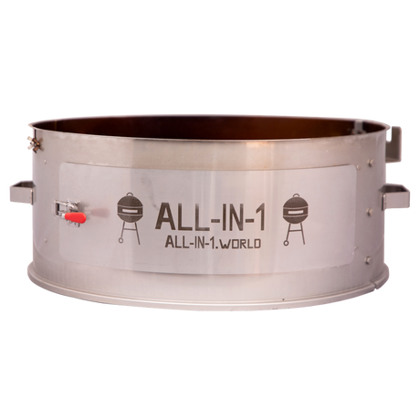 Ensemble Tout-En-Un / All-In-One pour BBQ au Charbon (Kettle) 22Po Napoleon, Weber, etc. par All-in-1 vendu par BBQQUEBEC.com