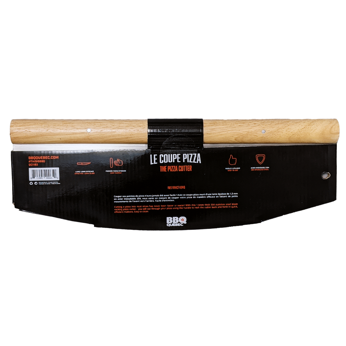 Cortador de pizza BBQ