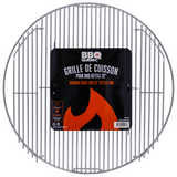 Grille en acier inoxydable 304 pour Kettle 22" par BBQ Québec vendu par BBQQUEBEC.com
