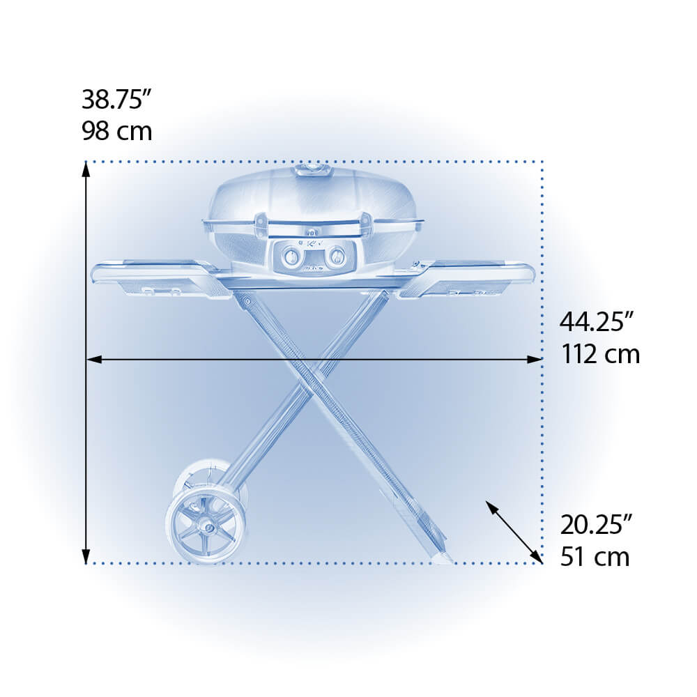 Asador Napoleon Portatil Travelq 285Rdx