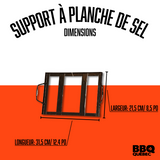 Soporte para tablas de sal BBQ